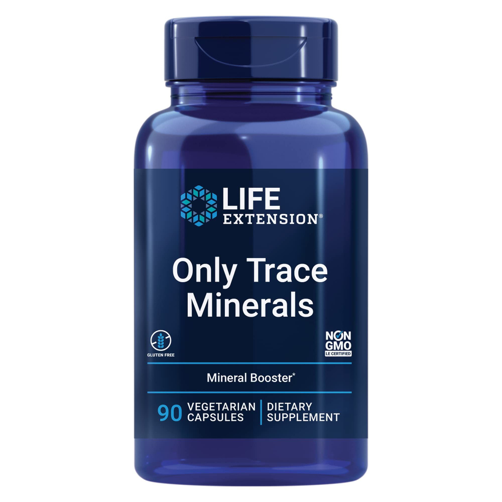 Life Extension Комплекс Биодоступных Минералов // Life Extension Only Trace Minerals, 90 веганских капсул. #1