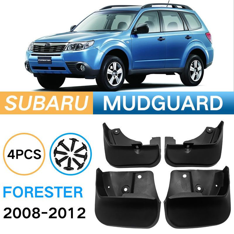 Подходит для брызговика автомобильных шин Subaru FORESTER 2008-2012 ...