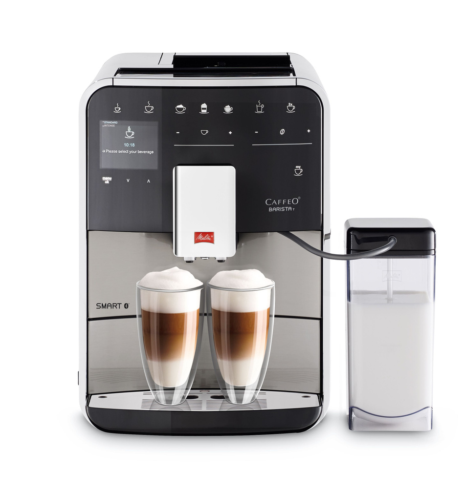 Кофемашина Melitta Caffeo Barista T SMART SST F 840-100, нержавеющая сталь #1