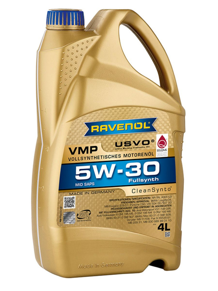 RAVENOL Масло моторное, Синтетическое, 4 л #1