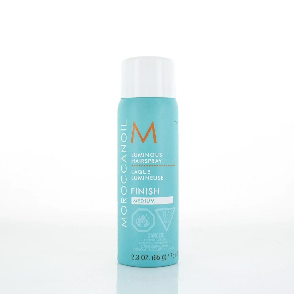 Moroccanoil Luminous Finish Medium - Лак сияющий для эластичной фиксации волос 75 мл  #1