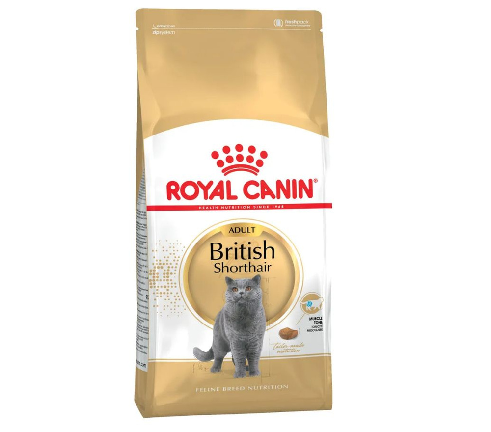 Royal Canin British Shorthair Adult (2 кг). Сухой корм для взрослых кошек породы Британская короткошерстная #1