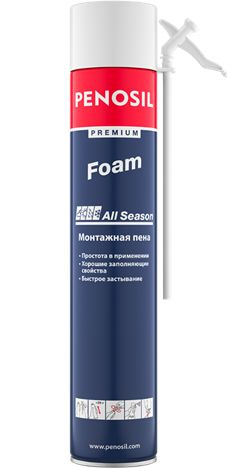 Пена монтажная бытовая с трубочкой всесезонная Penosil Premium Foam, 650 мл  #1