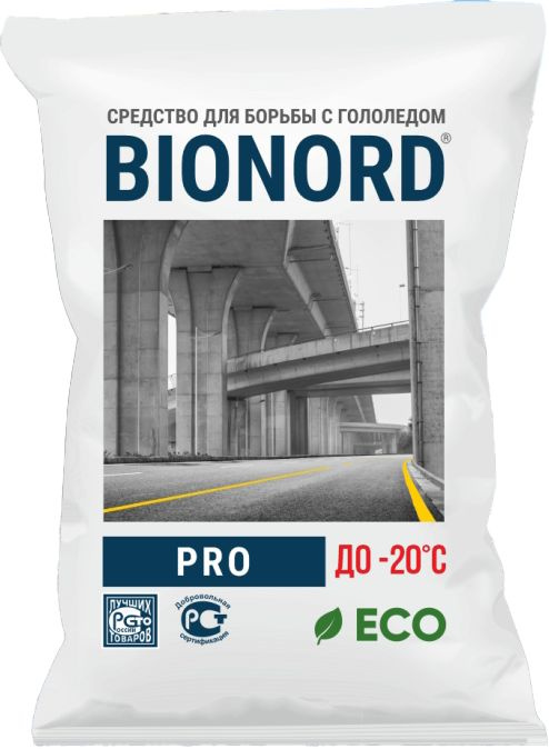 Антигололедный реагент Bionord Pro 23 кг, ZR82460173 #1