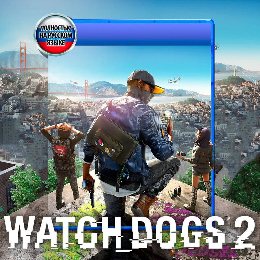 Игра Игра watch dogs 2 (диск) (PlayStation 4, Русская версия)