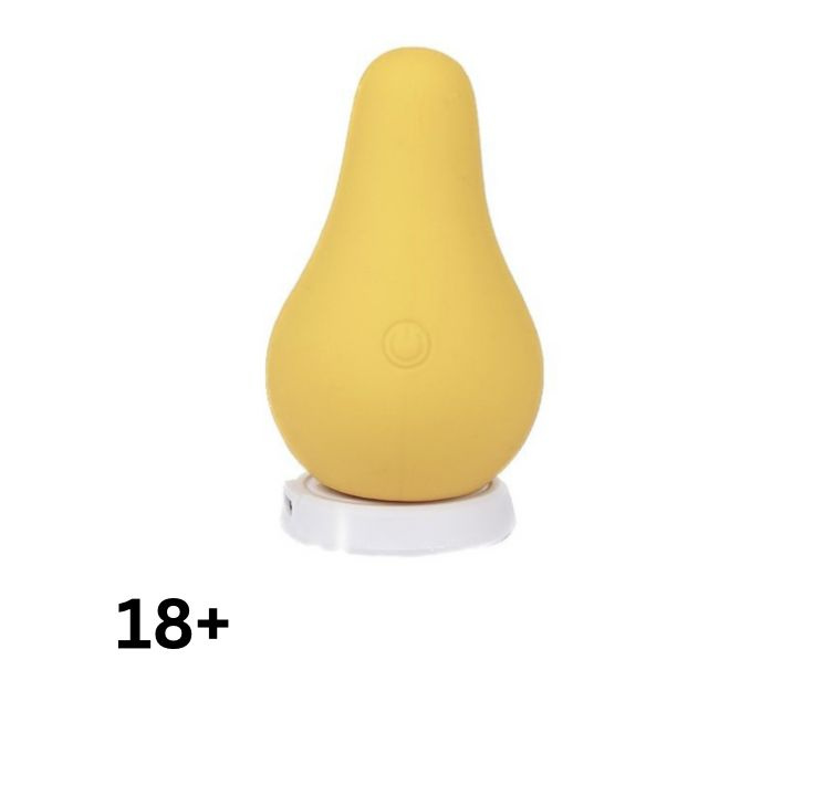 CNT Вибратор, цвет: желтый, 8 см #1