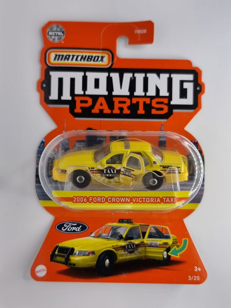Машинка игрушечная 2006 FORD CROWN VICTORIA TAXI matchbox #1