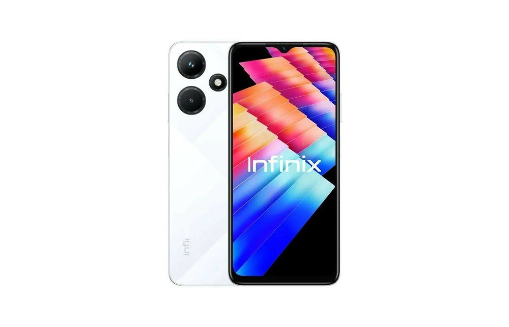 Infinix Смартфон Hot 30i 8/128Gb 8/128 ГБ, белый #1