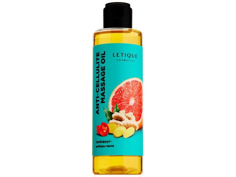 Антицеллюлитное масло Letique Cosmetics GRAPEFRUIT-GINGER-CHILLI #1