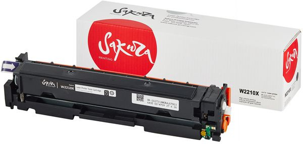 Картридж SAKURA W2210X (207X) черный для HP LaserJet Pro M255/MFP M282/MFP M283 (3150 страниц)  #1