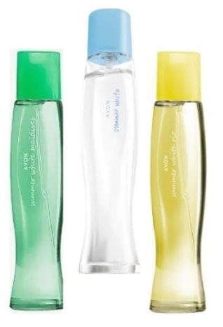 AVON Набор 3х50 Summer White+Maldives+Rio (Вайт+Мальдивы+Рио) Туалетная вода для женщин, 150 мл, Эйвон/Саммер #1