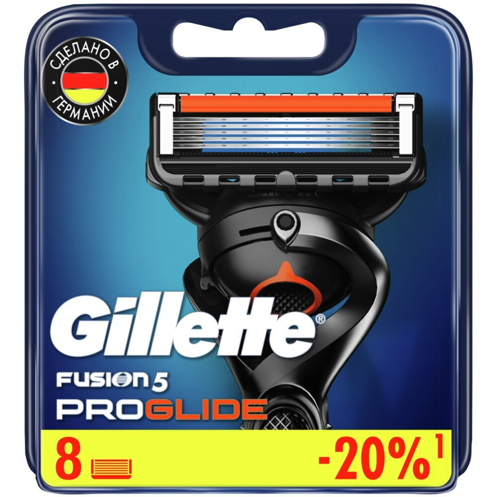 Gillette Сменные кассеты Fusion5 Proglide, 8 шт. #1