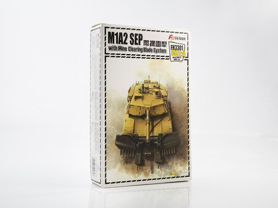 Сборная модель танка FLY HAWK MODEL Танк Abrams M1A2 SEP, масштаб 1/72 #1