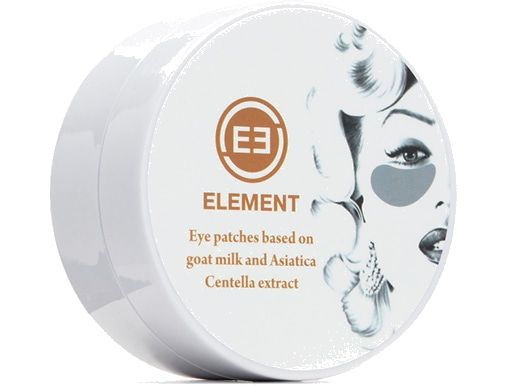 Гидрогелевые патчи для глаз Element White eye patch with goat milk and ...
