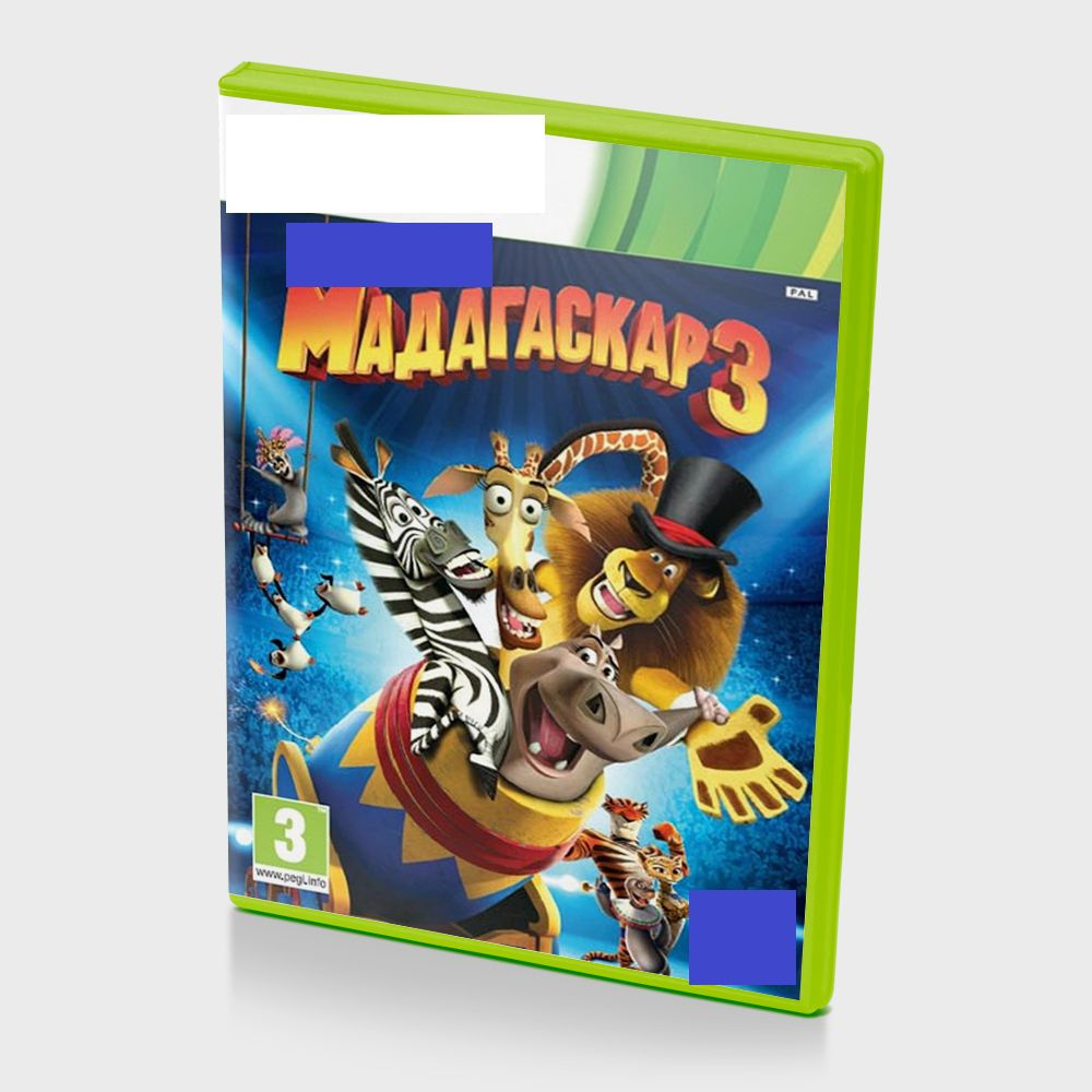 Игра Мадагаскар 3 (XBox 360 купить по низкой цене с доставкой в  интернет-магазине OZON (825202537)