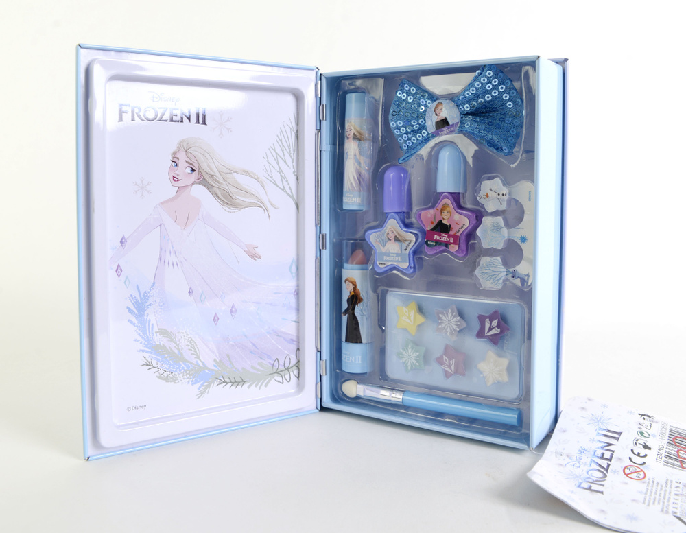 Frozen Игровой набор детской декоративной косметики для лица и ногтей в футляре книга  #1