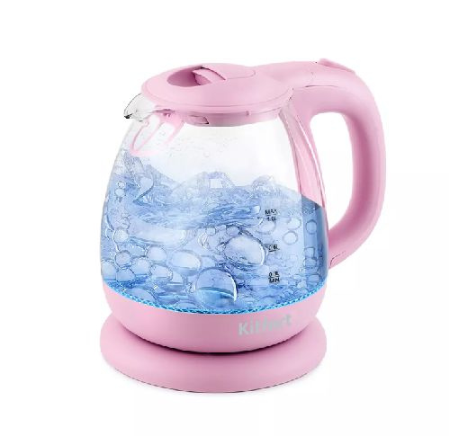 Kitfort Электрический чайник Kitfort КТ-653-2 розовый, розовый #1