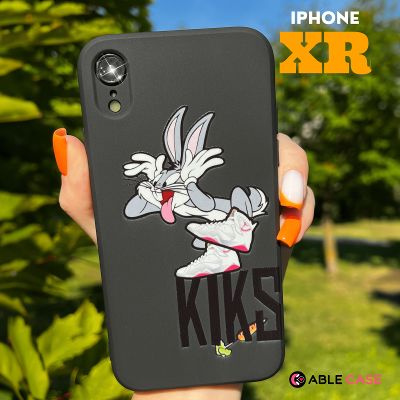 Чехол на Айфон XR силиконовый противоударный с защитой для камеры, iphone хр с принтом  #1