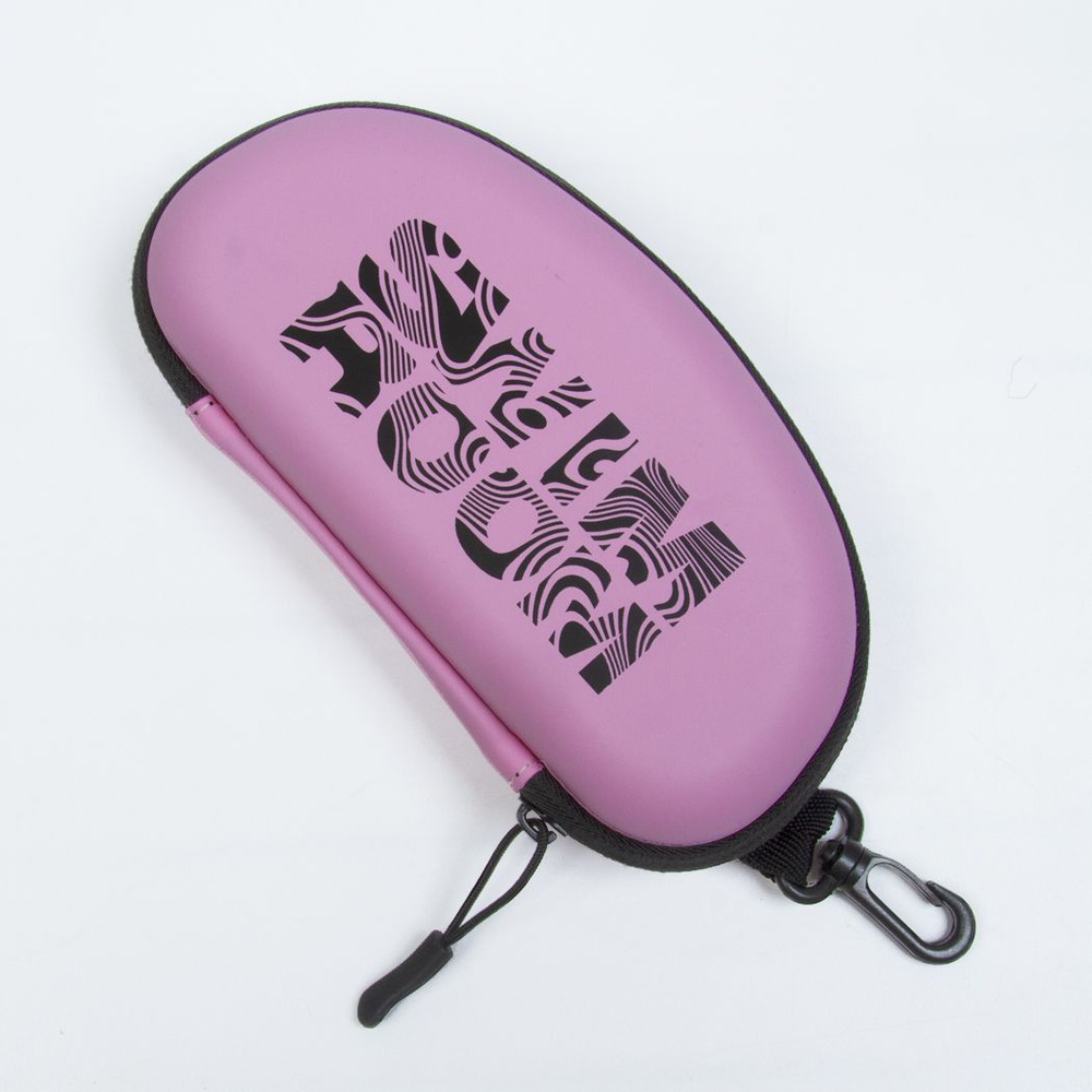 Чехол / футляр для плавательных очков и шапочки SwimRoom "Swim Case 2.0", Розовый с черным  #1