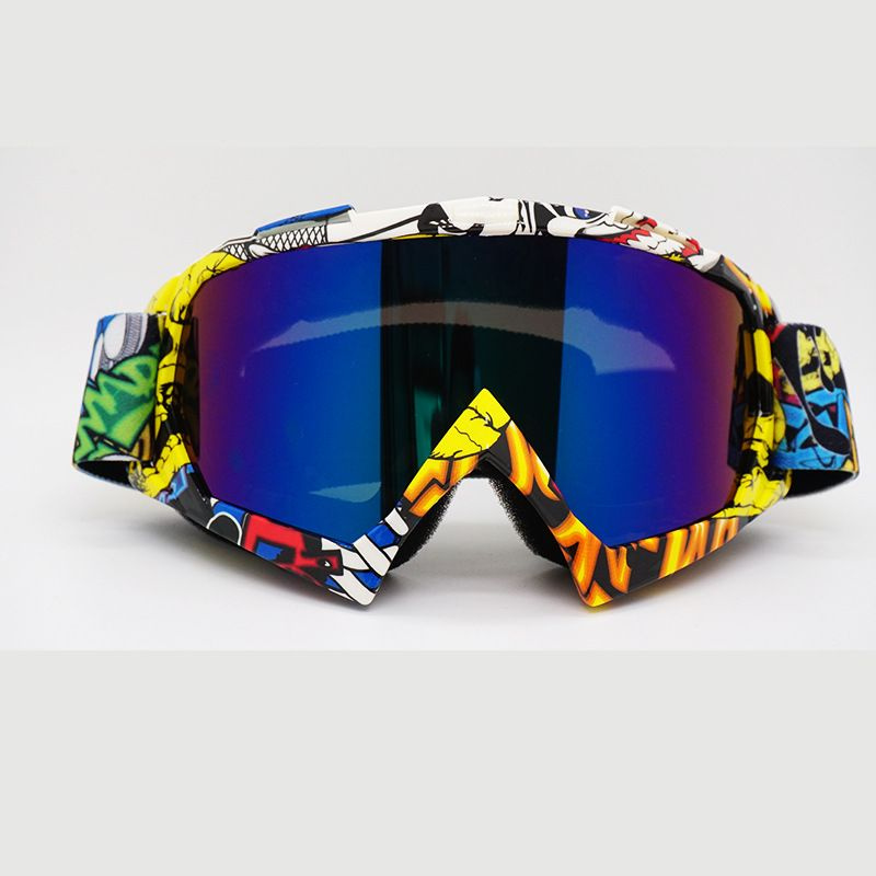Мотоочки очки спортивные велосипедные горнолыжные для мотокросса сноуборда и байка  #1