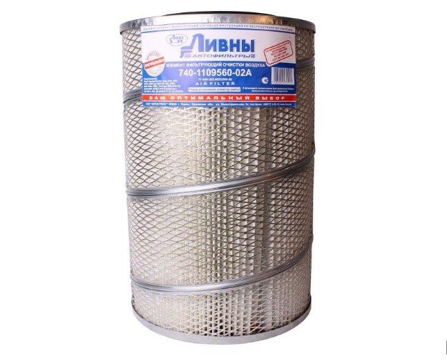 Фильтр воздушный ЛИВНЫ Элемент воздушного фильтра 740110956002А КАМАЗ ...