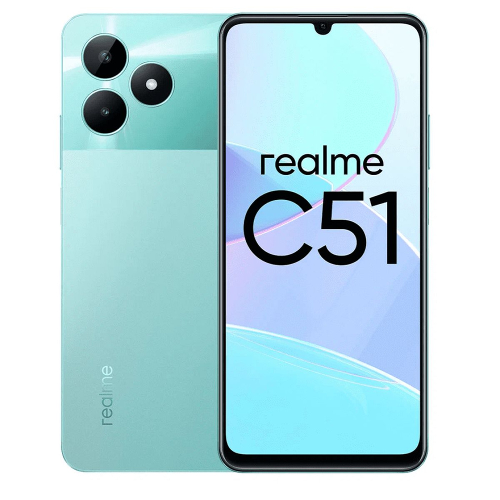 realme Смартфон C51 Ростест (EAC) 4/128 ГБ #1