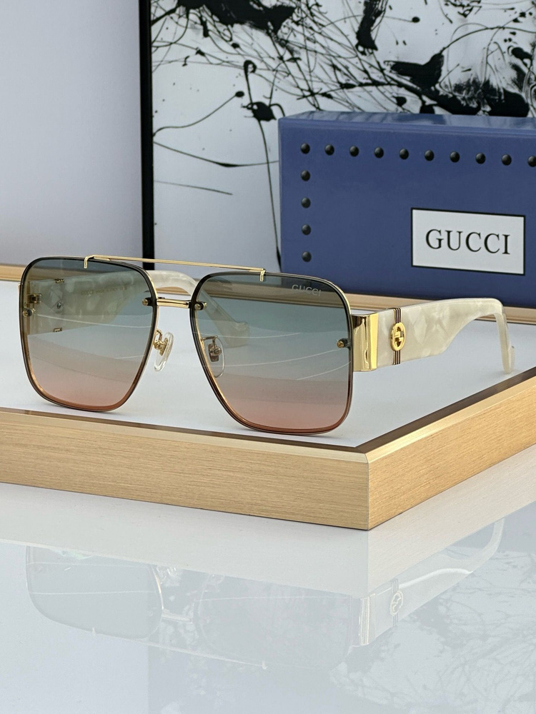 Очки солнцезащитные Gucci GUCCI - купить с доставкой по выгодным ценам ...