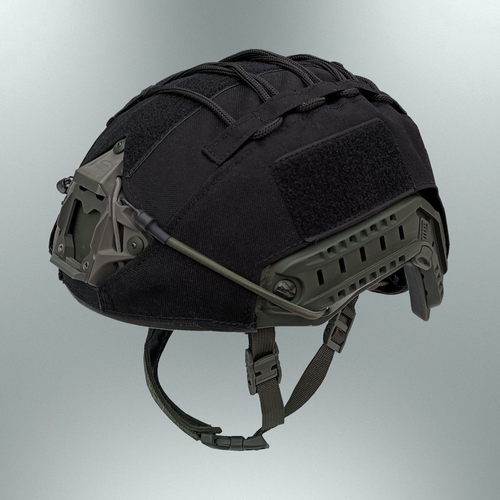 Чехол на тактический шлем (Black черный) TOXIC Military Lab #1