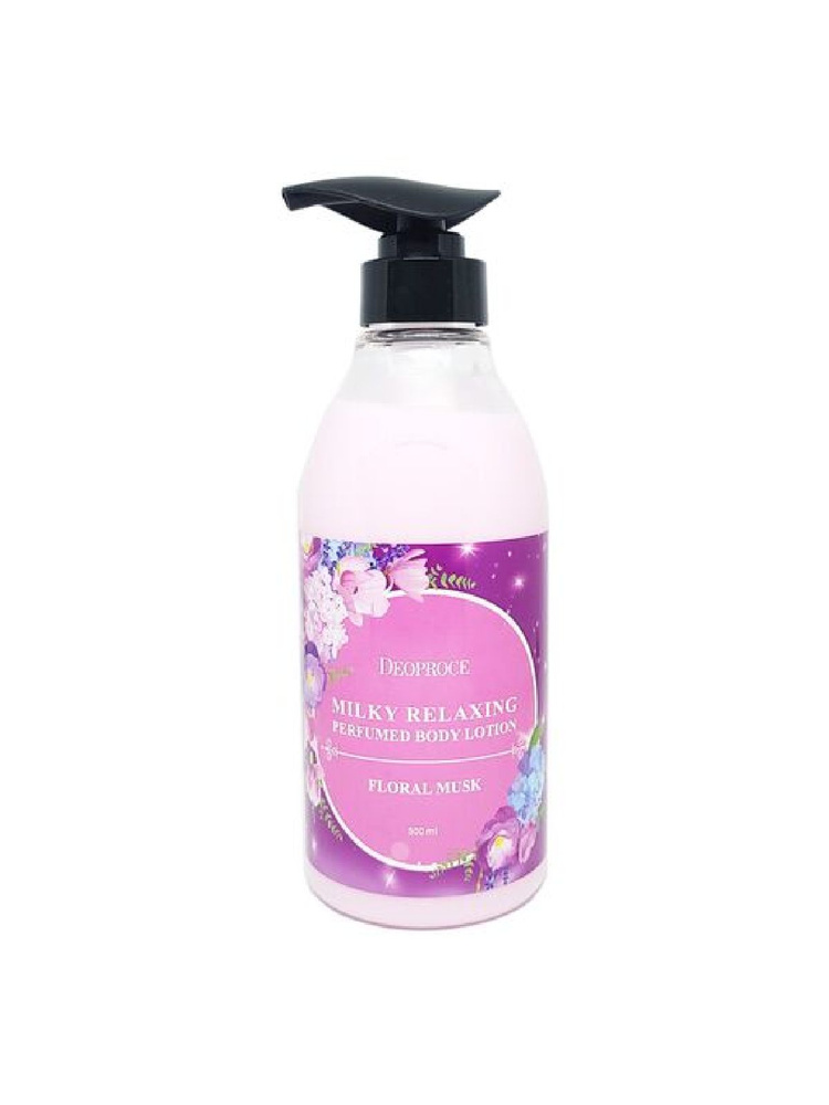 DEOPROCE/Гель для душа DEOPROCE MILKY RELAXING BODY WASH FLORAL MUSK 750 g #1