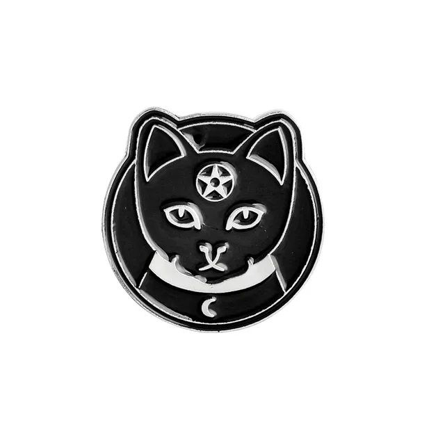 Кот Сатаны или Кошка Сэйлор Мун, значок на булавке металлический  #1