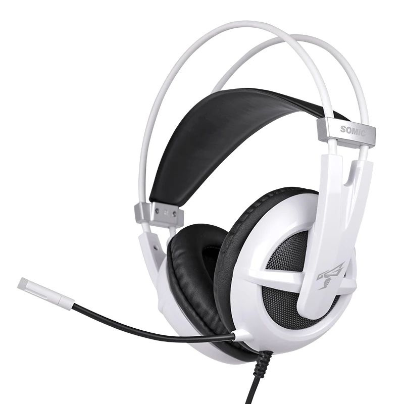 Игровые наушники SOMIC g238, белый - купить по доступной цене в ...