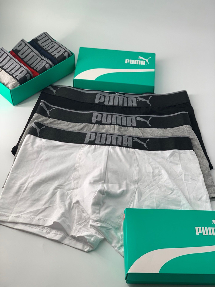 Плавки PUMA Спорт, 3 шт #1