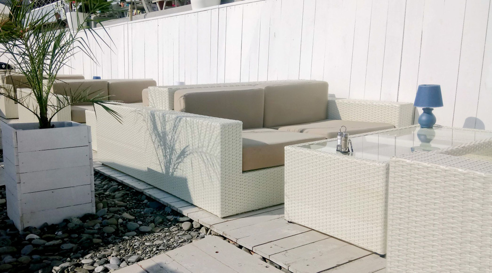 Диван из искусственного ротанга Майами 2х местный - купить с доставкой ...