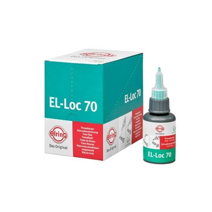 Elring Фиксатор резьбовых соединений EL-Loc 70 бирюзовый (50мл)  #1