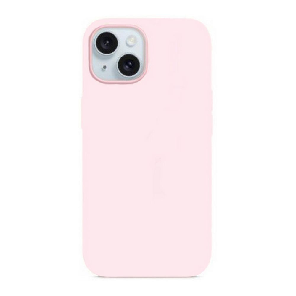 Чехол-накладка Devia Nature Series Silicone Case для iPhone 15 Pink #1