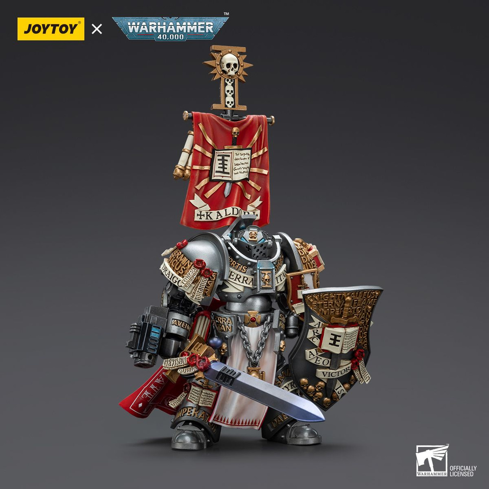 Подвижная фигурка JOYTOY Warhammer 40K Grey Knights Kaldor Draigo Подарок на день рождения коллекция #1