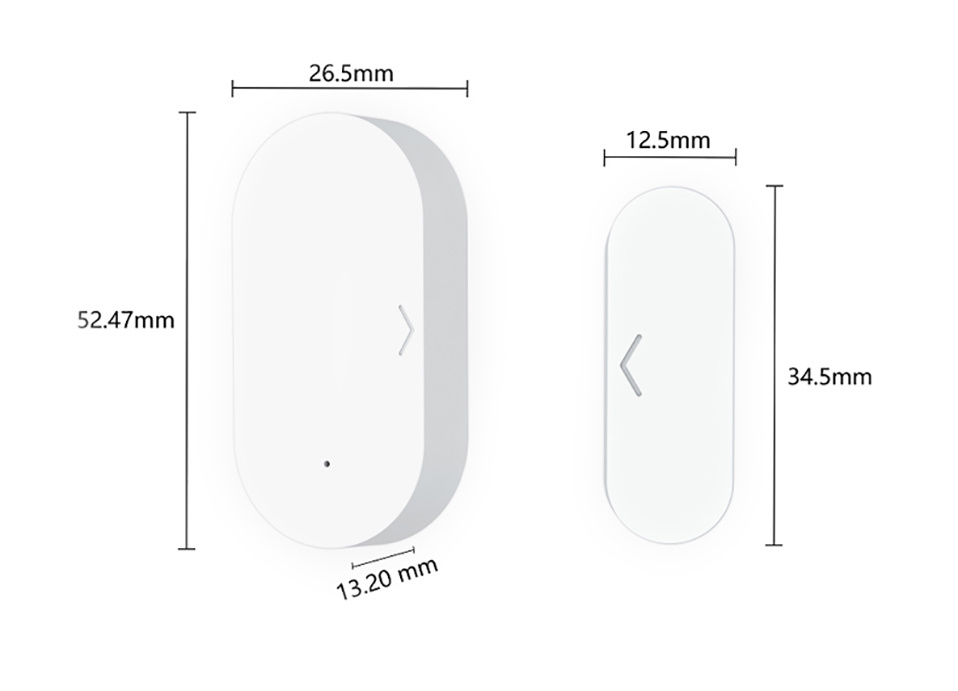 Умный Zigbee датчик открытия дверей и окон ROXIMO SZD08