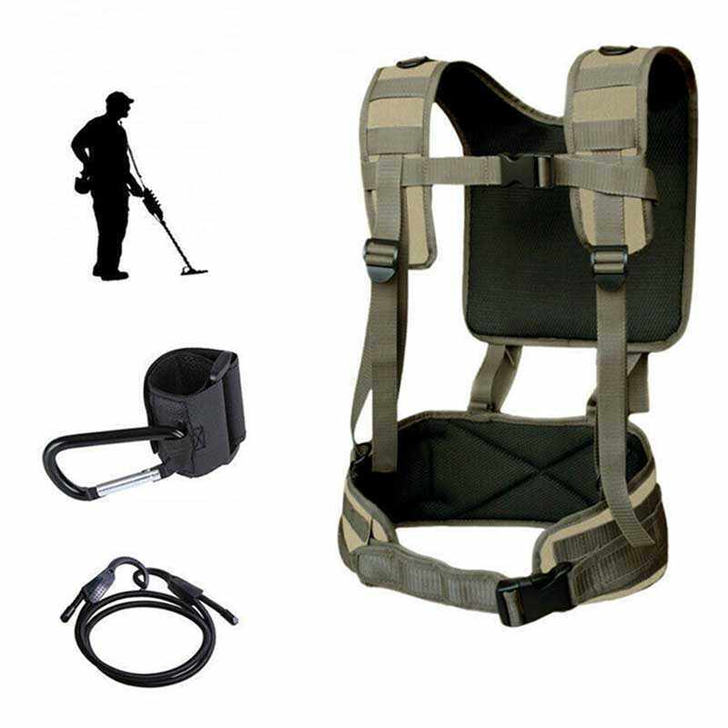 РазгрузочныйжилетдлялюбогометаллоискателяSHRXYкомфортилегкостьвпоиске