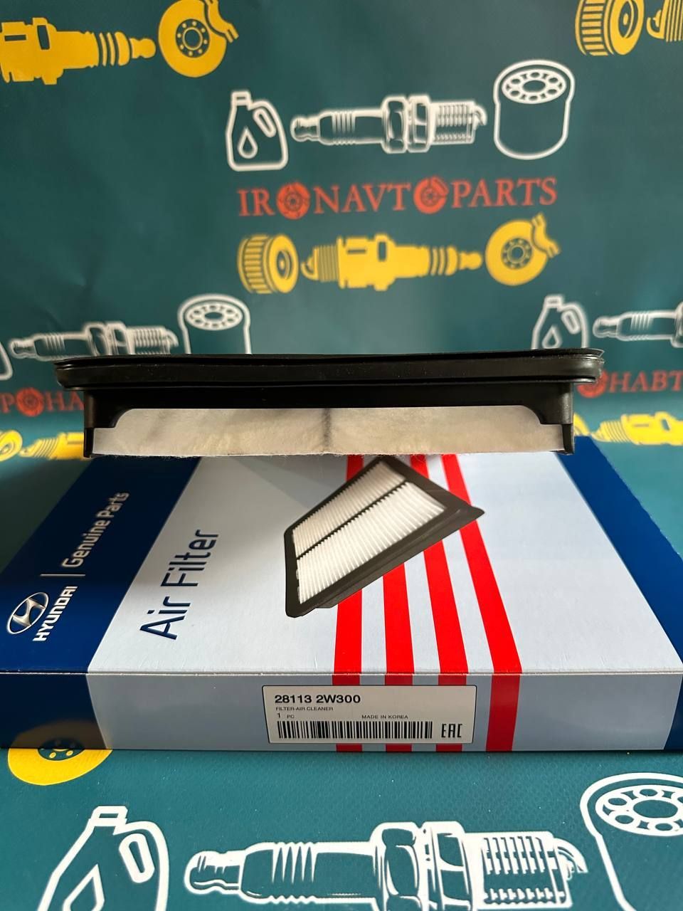 Hyundai-KIAФильтрвоздушныйарт.28113-2W300,1шт.
