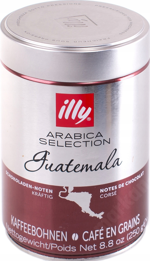 Кофе в зернах арабика 100% Illy Monoarabica Guatemala (Гватемала), 250 гр. Италия  #1