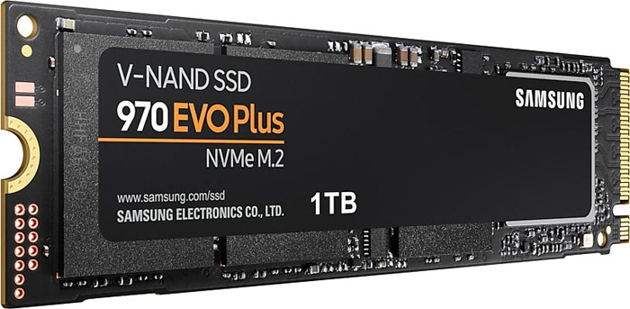 Samsung 1 ТБ Внутренний SSD-диск SSD накопитель 970 EVO Plus Series (MZ-V7S1T0BW)  #1