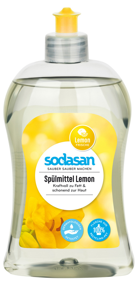 Sodasan Экологическое средство для мытья посуды Лимон и Лайм 500 мл  #1