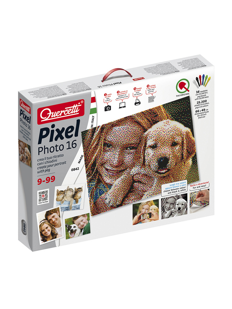 Мозаика Quercetti "PixelPhoto16" №0842, 25200 элементов #1