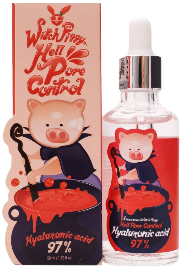 ELIZAVECCA Сыворотка для лица с гиалуроновой кислотой Witch Piggy Hell-Pore Control Hyaluronic Acid 97%, #1