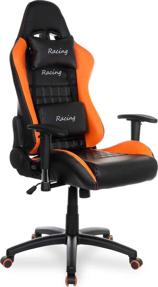 Игровое кресло College BX-3827, черный, оранжевый #1