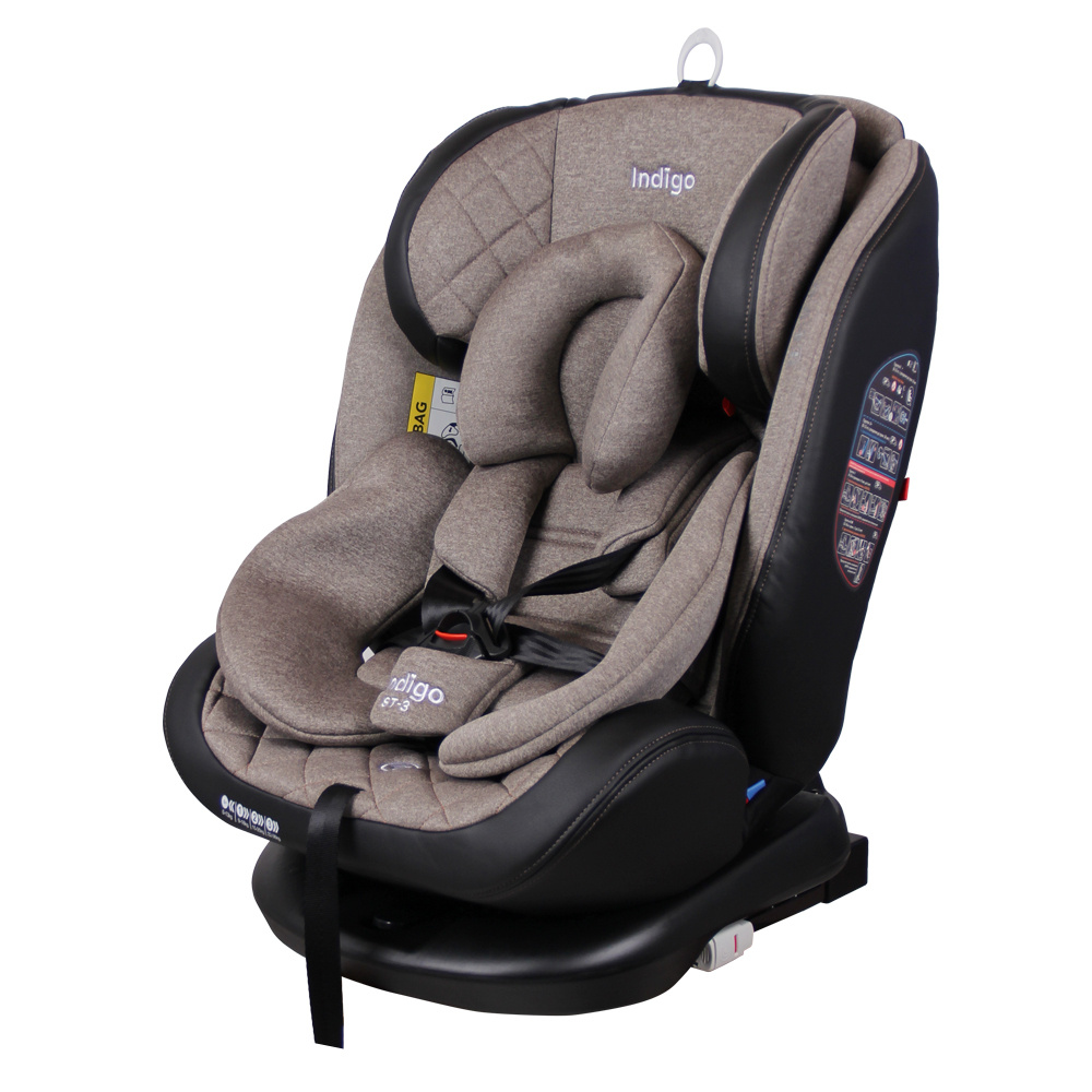 Автокресло INDIGO Aero ISOFIX бежевый #1