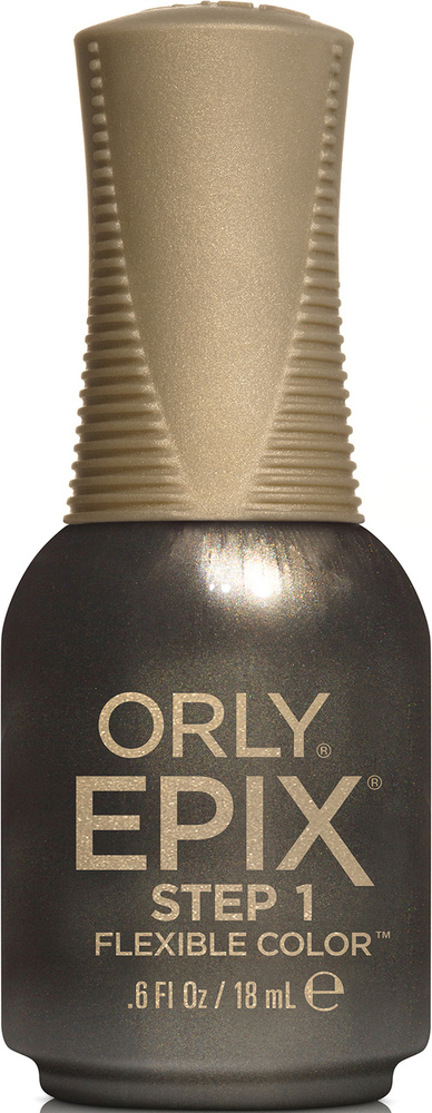 ORLY Эластичное покрытие EPIX Flexible Color. Шаг1. Цвет - Silver Screen, 18мл  #1