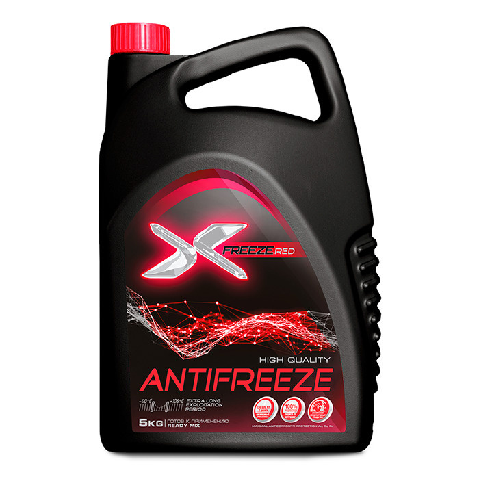 Антифриз X-Freeze "Red", 5 л #1