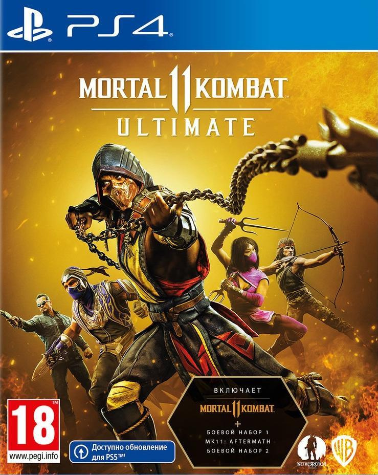 Игра Mortal Kombat 11 Ultimate (PlayStation 4, Русские субтитры) #1