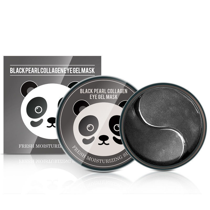 Гидрогелевые патчи Black Pearl Collagen Eye Gel Mask с экстрактом черного жемчуга для кожи вокруг глаз #1